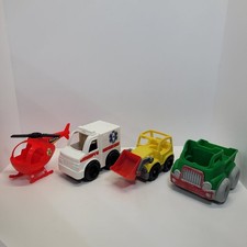 Lot of VTG Chunky Vehicle Toys See Photos & Description