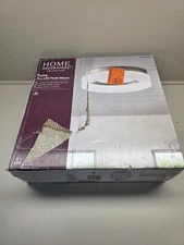 NIOB Home Decorators 14" Kipling LED Flush Mount Light, Brushed Nickel & Acrylic