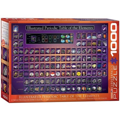/ Illustrated Periodic Table of the Elements /  0628136602587
