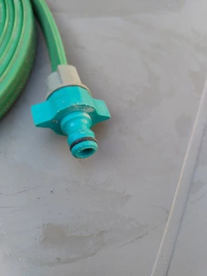 15 m tuyau d'arrosage monocouche microperforé - Photo 1/4
