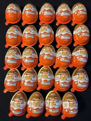 (24)pk Kinder Joy Treat & Toy Harry Potter Quidditch Gold Edition , BB 04/26