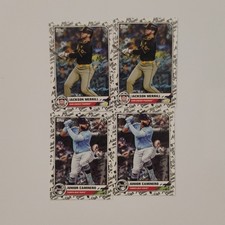 Topps MLB 13 card all star game border lot Merrill Caminero Rutschman Devers