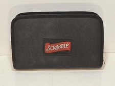 Scrabble Vtg 2001 Hasbro Game Folio Travel Special Edition Zipper Case GUC