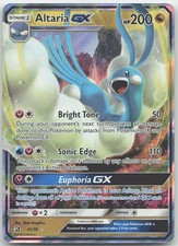 altaria pokemon card gx 72/70 Altaria Gx
