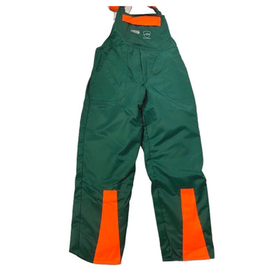 WATEX Schnittschutzlatzhose Forstschutzhose Grün/Orange Gr.56  No.22