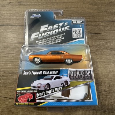 JADA DOM'S ROAD RUNNER! FAST & FURIOUS BRIAN'S TOYOTA SUPRA  1 of 6