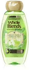 Garnier Whole Blends Shampoo with Green Apple & Green Tea Extracts, Normal Hair,