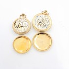 Antique Elgin 7j-17j 16s-18s Double Sunk Dial Pocket Watches Lot of 2 #WB5451-1 — photo 8