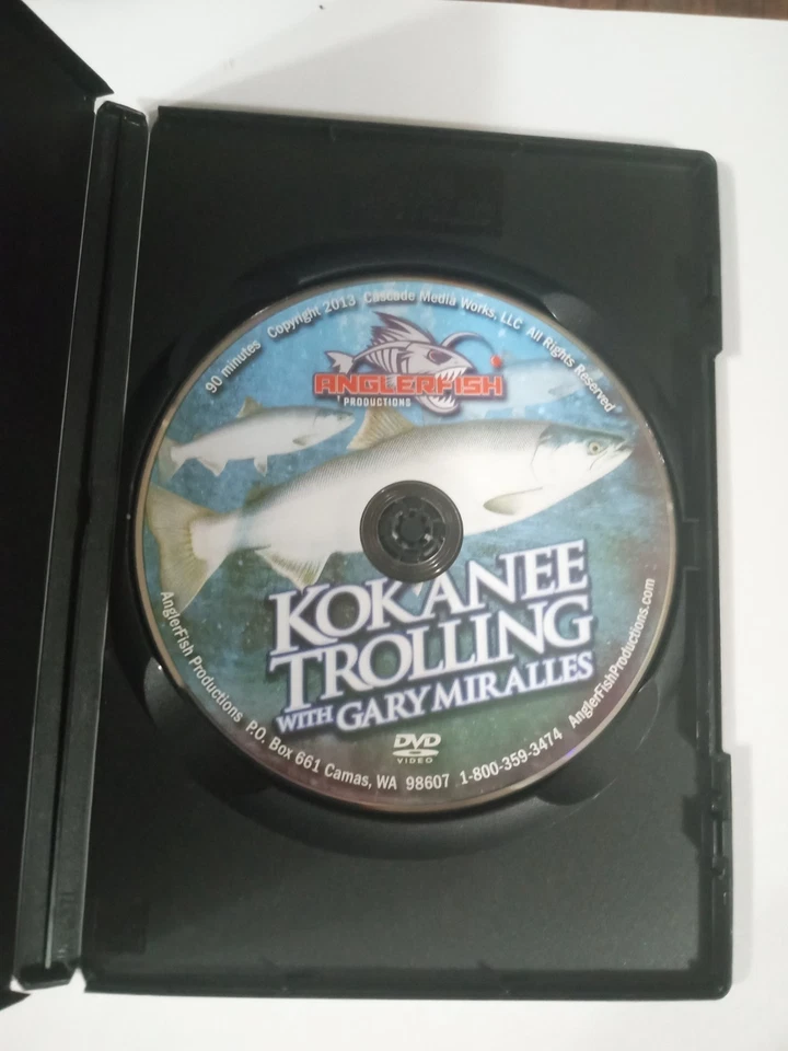 KOKANEE TROLLING WITH GARY MIRALLES (DVD) - FISHING - SOCKEYE SALMON Foto 3 de 3
