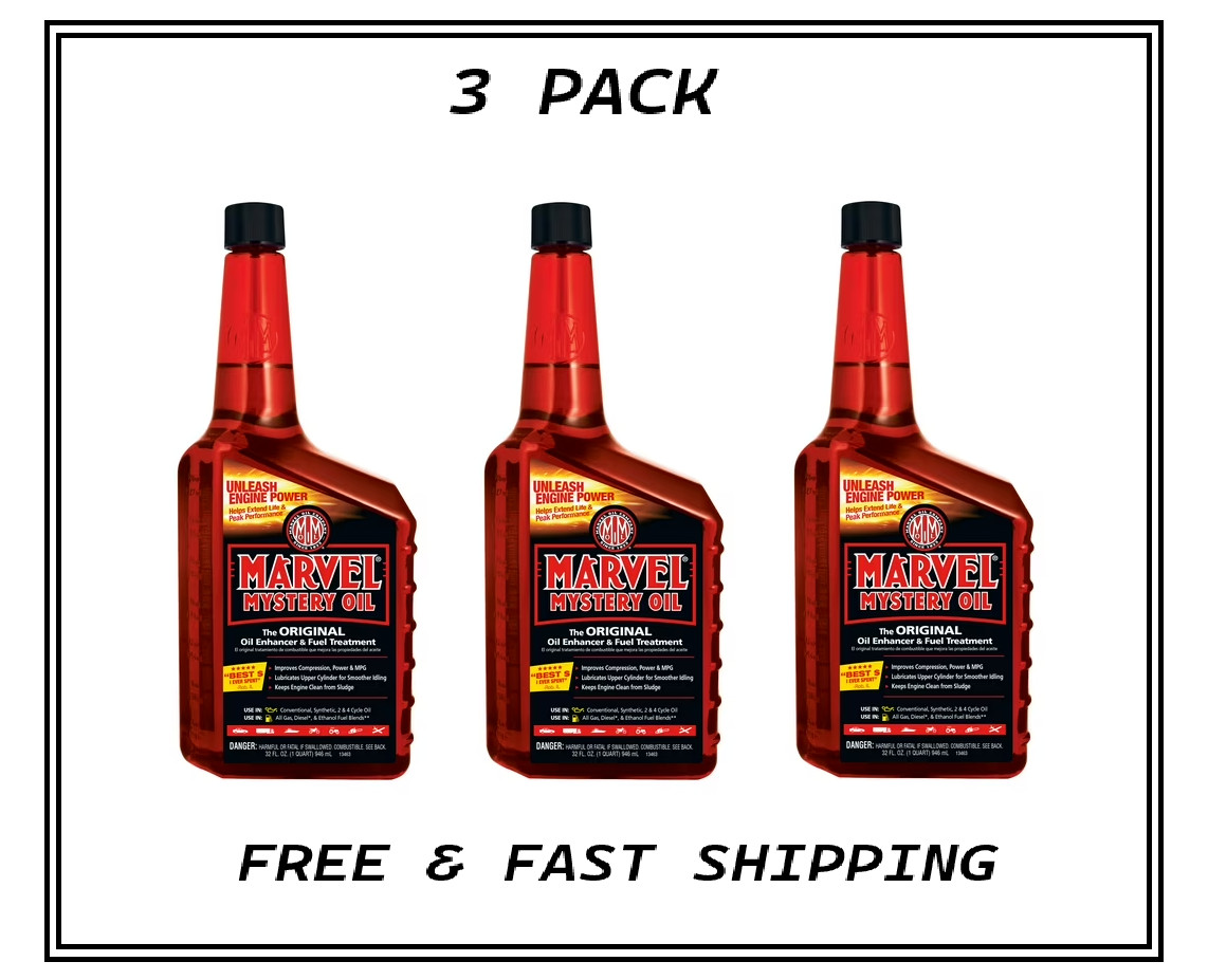 - Oil Enhancer And Fuel Treatment, 32 Oz.