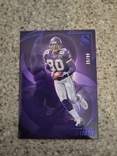 2025 Panini Silhouette #70 Cris Carter Blue Parallel #/99