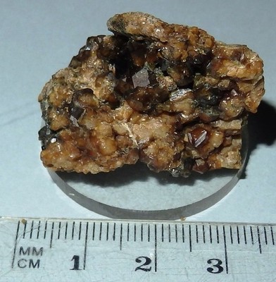 Andradite Garnet - Kara Mine, Tasmania Mineral speimen  30x22mm  25g #g1665