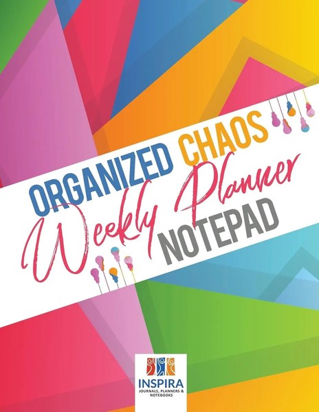 Planners & Notebooks Inspira Journals | Organized Chaos Weekly Planner Notepad-image