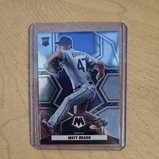 2022 Mosaic Baseball Base Rookies #262 Matt Brash - Seattle Mariners