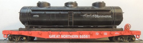 COCHE PLANO ATHEARN GREAT NORTH 50' CON CARGA MAGNÉTICA RTR KD'S CAR # 68561 | Zustand: Used