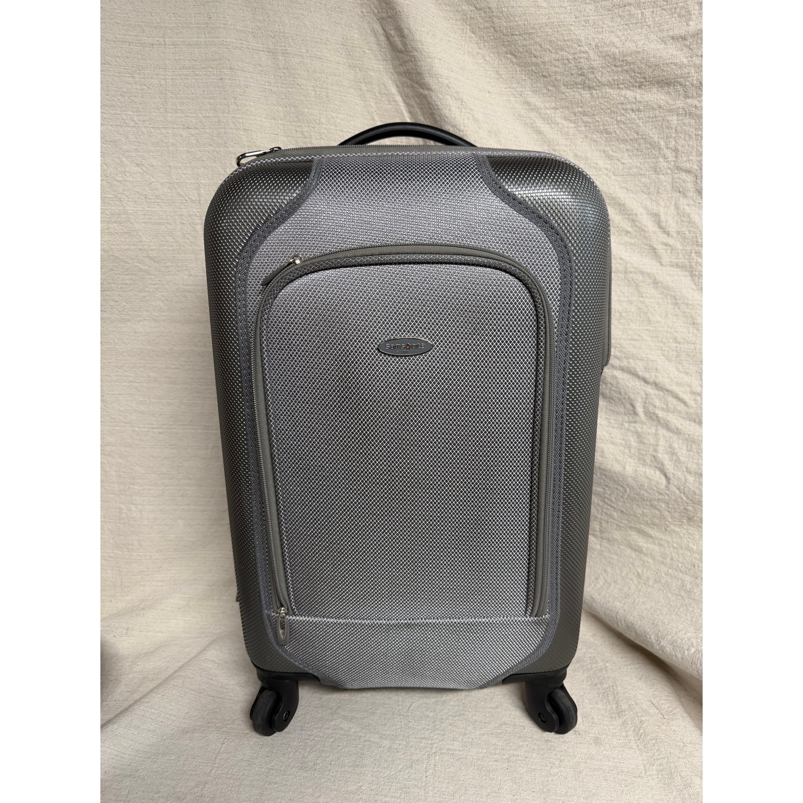 Samsonite Carry On Spinner Suitcase 22&rdquo; Gray Hard Shell 4 