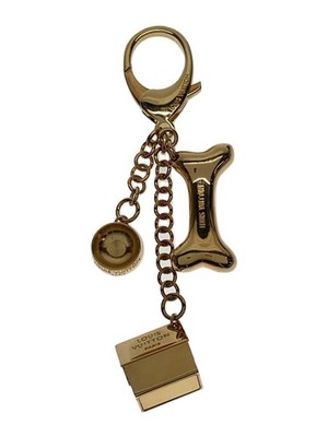 Authentischer Louis Vuitton Bijoux Sac Baxter Hundeknochen Schlüsselanhänger ...