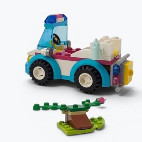 Lego 41086 Friends Vet Ambulance 2015 Complete w Manual Retired Set Pre-owned