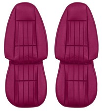 1980-81 Chevrolet Camaro Front Bucket Seat Upholstery Models With Standard