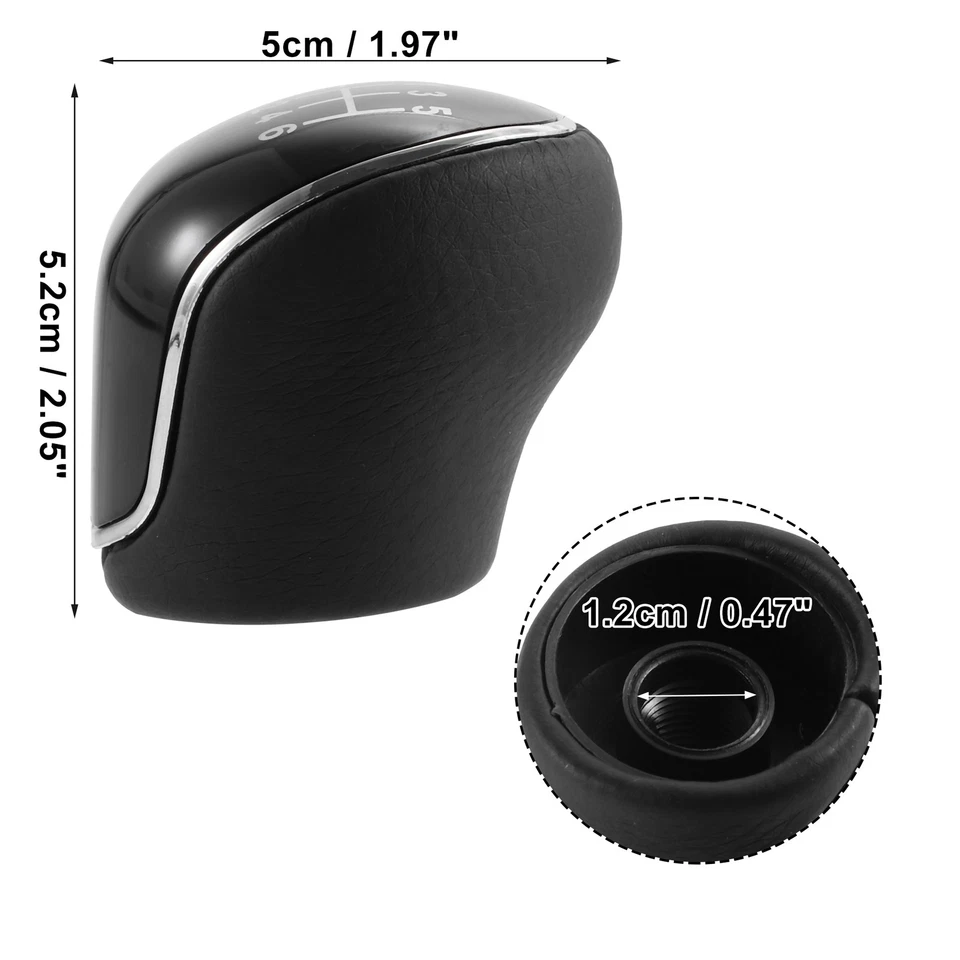 Perilla de cambio manual de 6 velocidades personalizada única para Ford Mondeo MK3 2000-2007 Foto 4 de 4