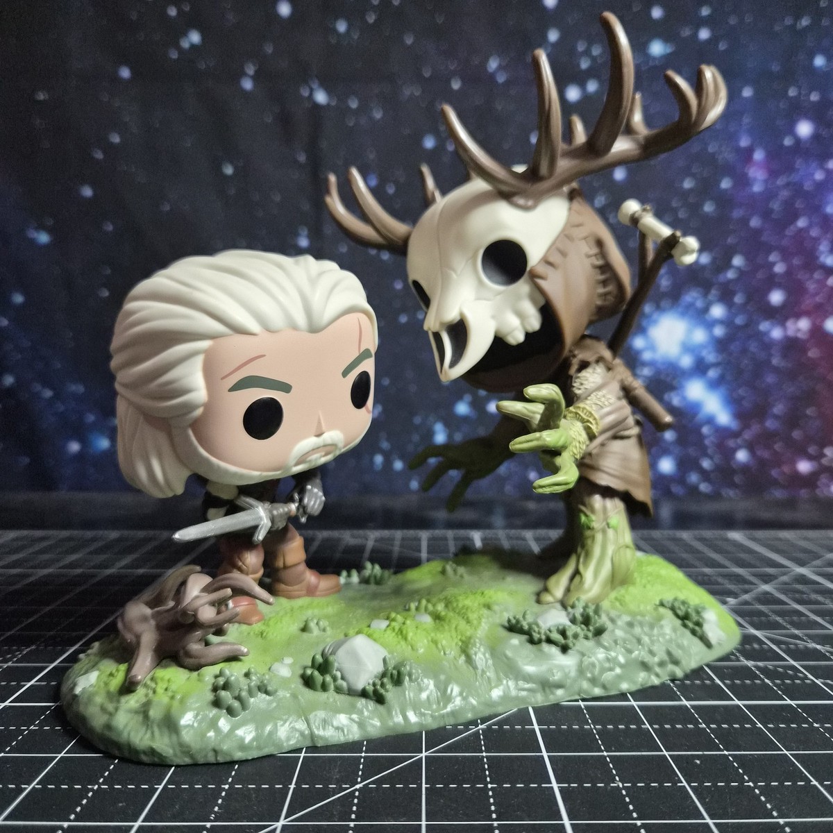 Funko Pop! Games The Witcher 3 Wild Hunt Geralt Vs Leshen #555