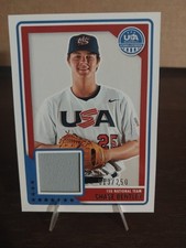 2023 stars & stripes national team jersey relic chase bentley /250