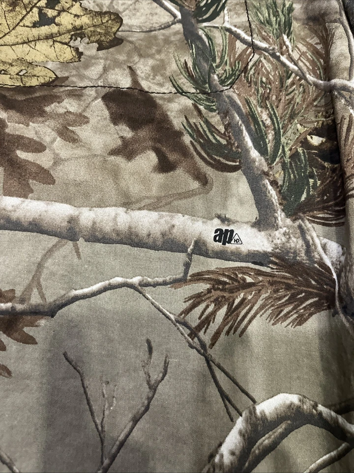 Walls Shirt AP Camo Mens XL Short Sleeve Button Up - Image 2 of 4