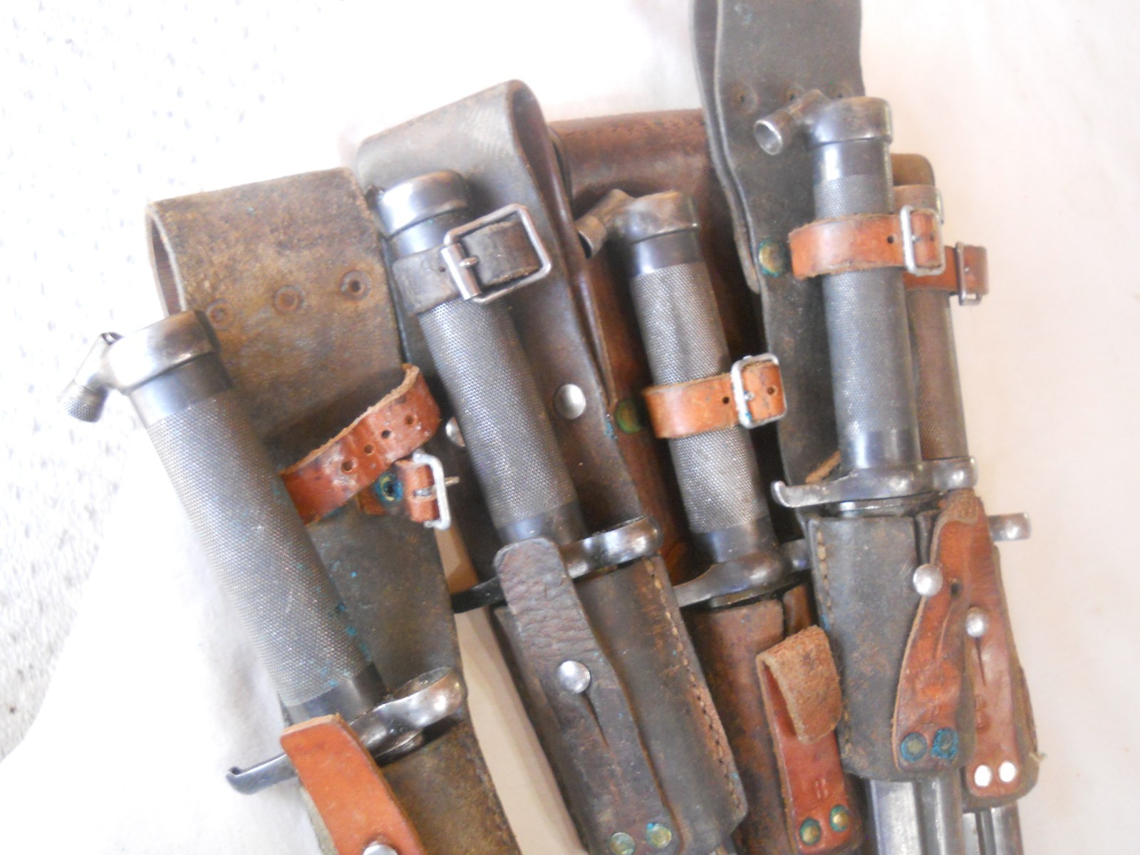 Swedish Model 1896 Mauser Bayonet w Scabbard & frog M1896 1938 Ljungmann AG42b