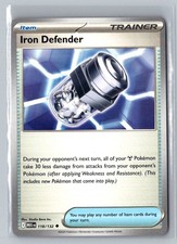 Iron Defender 118/132 Pokemon TCG Mega Evolution