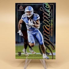 Omarion Hampton 2025 Panini Luminance #11 Dynamic RC (Los Angeles Chargers)
