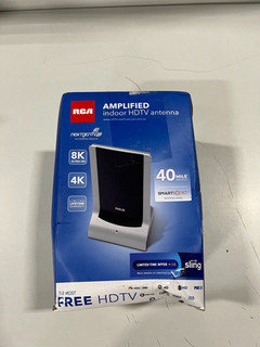 Audiovox Amplified Indoor TV Antenna 55Db Amp