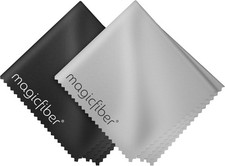 MagicFiber Microfiber Cleaning Cloths 2 Pack Premium Lint Free for Glasses Lens