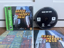 Grand Theft Auto PlayStation PS1 • Greatest Hits • CIB w/ Map • SLUS-00106GH
