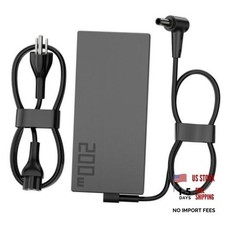 200W Charger Fit for ASUS ROG Zephyrus TUF Gaming Laptop 6.0mm 200W Center Pin