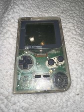 Nintendo Gameboy Pocket Transparent Clear MGB...