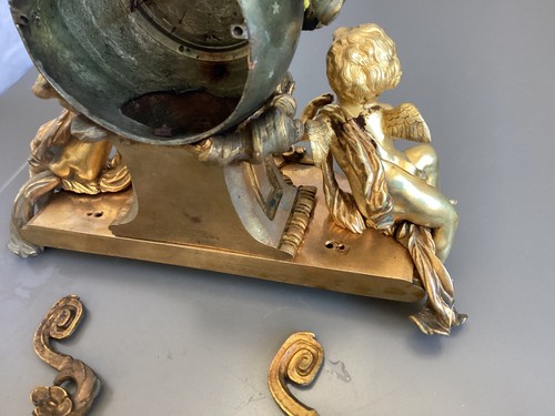Carcasse de pendule en bronze - Photo 8/9