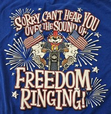 Buc-ee's Shirt Mens LARGE Short Sleeve Texas Shirt 4th Of JULY USA Cotton Tee