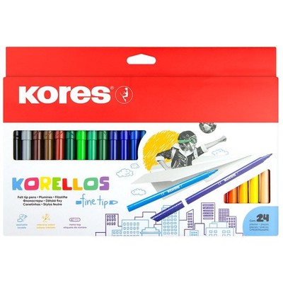 Kores   Felt Tip Pens   24 Pack (729014) (UK IMPORT) Toy NEW