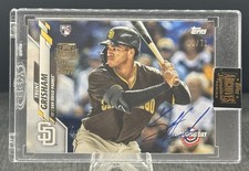 2021 Topps Archives Signature 2020 Opening Day #190 Trent Grisham Auto RC /72