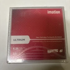 Imation LTO- Ultrium 6  -  2.5 TB  6.25TB Tape Cartridges  sealed