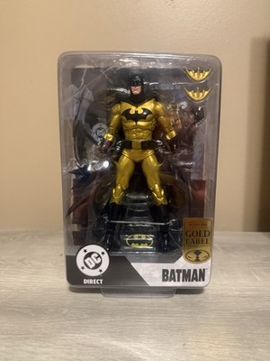 McFarlane Toys Gold Hush Batman Action Figure Gold Label (SDCC Exclusive) 
