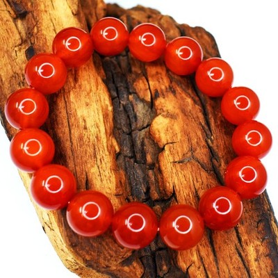 Orange Onyx dehnbar 200,00 kt sehr attraktiv bestes Perlenarmband VK 77 AZ5