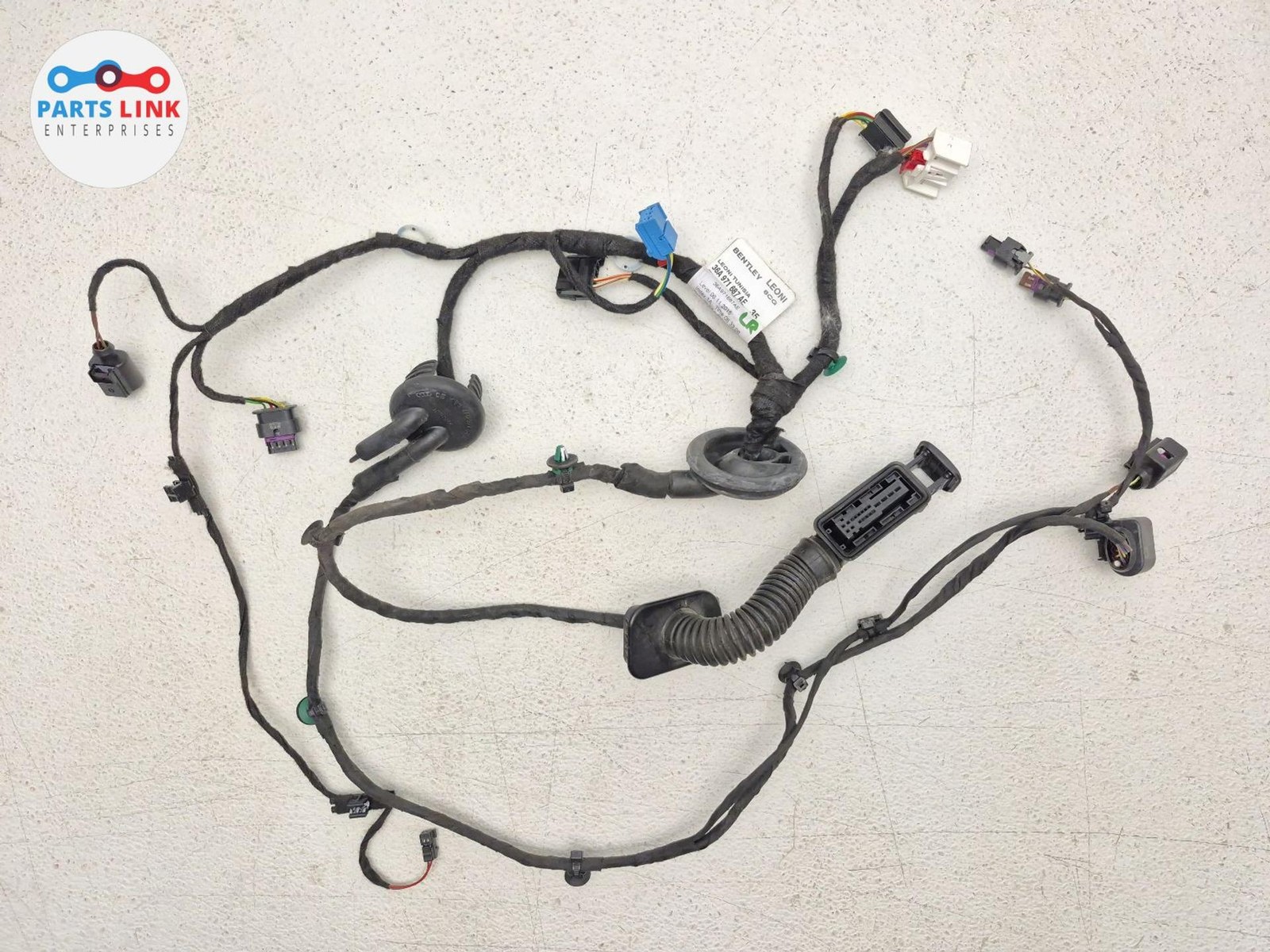 2016-20 BENTLEY BENTAYGA REAR LEFT DOOR HARNESS WIRING PLUGS LOOM CABLE LINE 636
