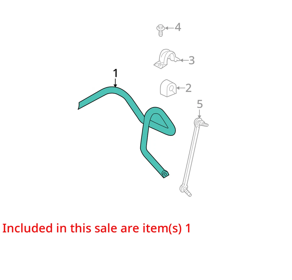 2008 Chevrolet Equinox FWD Front Stabilizer Bar OEM 71K Miles - LKQ383637779 - Изображение 4 из 4