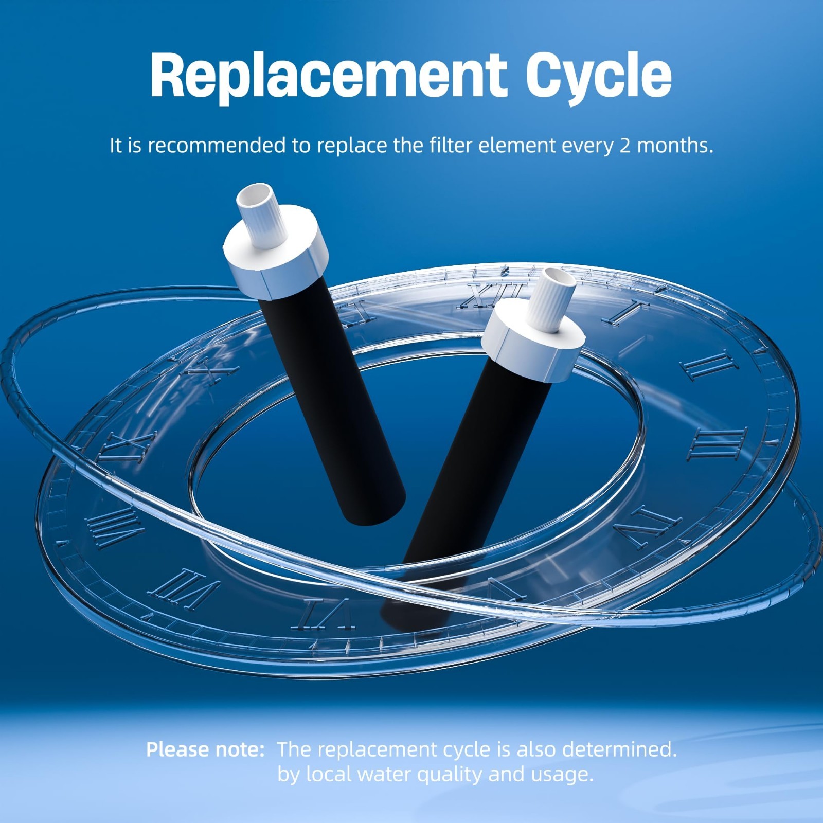 Premium Water Bottle Replacement Filters for Brita Bottles, BPA Free, 10 Count