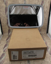 New Velvac 704032 White Steel 6.5 X 10 Convex Wide Angle Mirror Head
