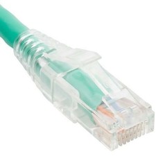 ICC PATCH CORD CAT 6 CLEAR BOOT 7' GREEN ICPCST07GN UPC 633758094139 - Busine...
