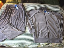 Adidas SST Adicolor Velour Tracksuit, New with Tags xl size sold out online .