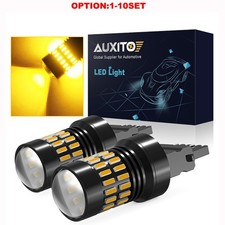 AUXITO 3157 3156 3057 4157 LED Reverse Brake Turn Signal Light Bulb 6500K Amber