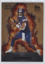 2023 Wild Card MATTE SP Promo Rookie Heat Gold & Orange 5/10 Jaren Hall RC 0a3. rookie card picture